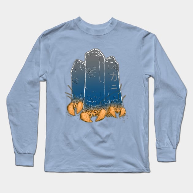 Crabs Long Sleeve T-Shirt by Erikillustrations